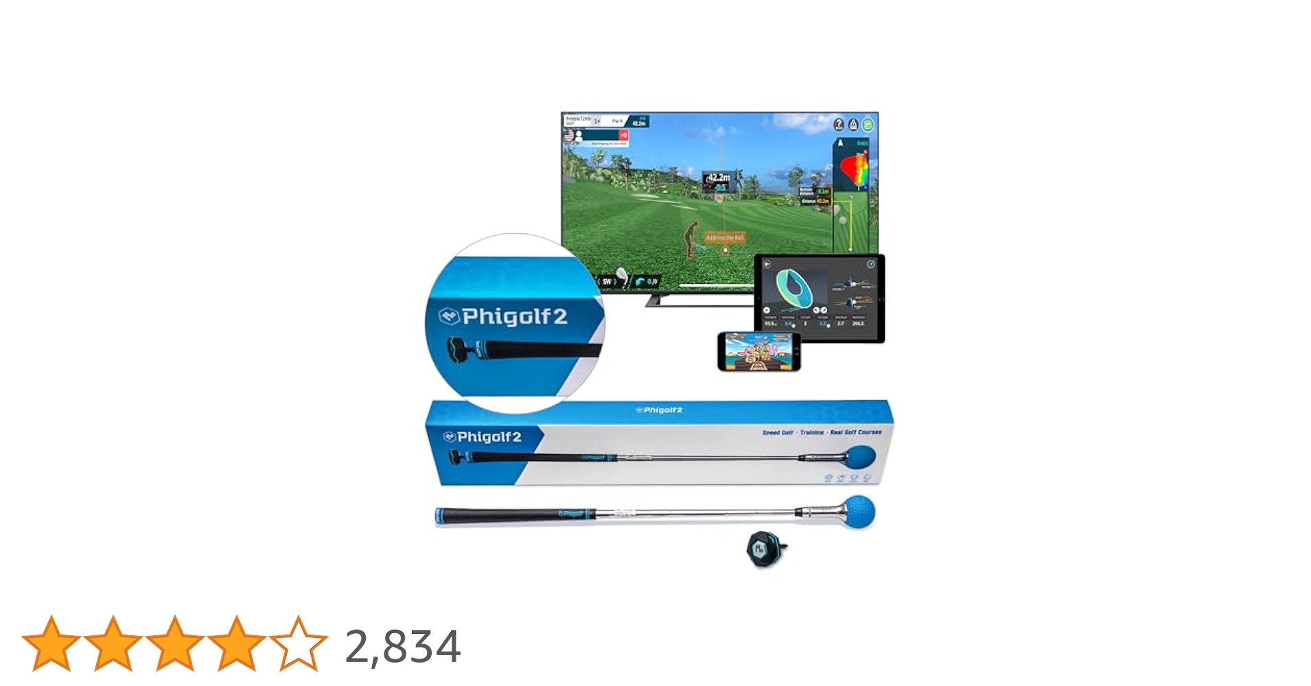 Amazon | Phigolf(ファイゴルフ) WGT Edition ゴルフ練習